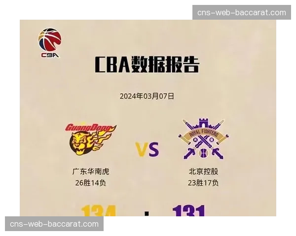 【2026年4月CBA联赛肋部渗透与纵深突破分析·赛后·复盘辽宁客场加时险胜广东，赵继伟末节关键三分锁定胜局